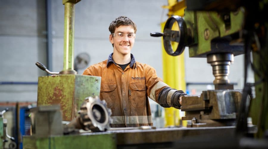 MIGAS Fitter Machinist Apprentice Ben