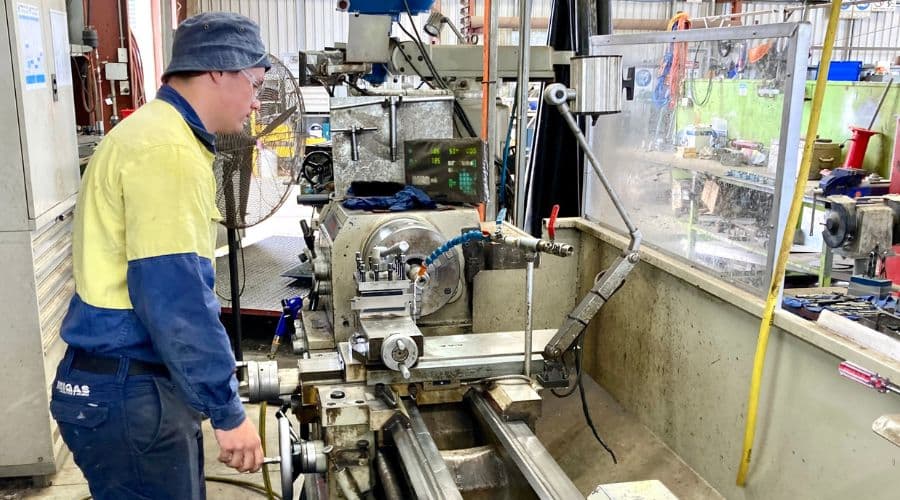 MIGAS Mechanical Fitter Lathe Clinton