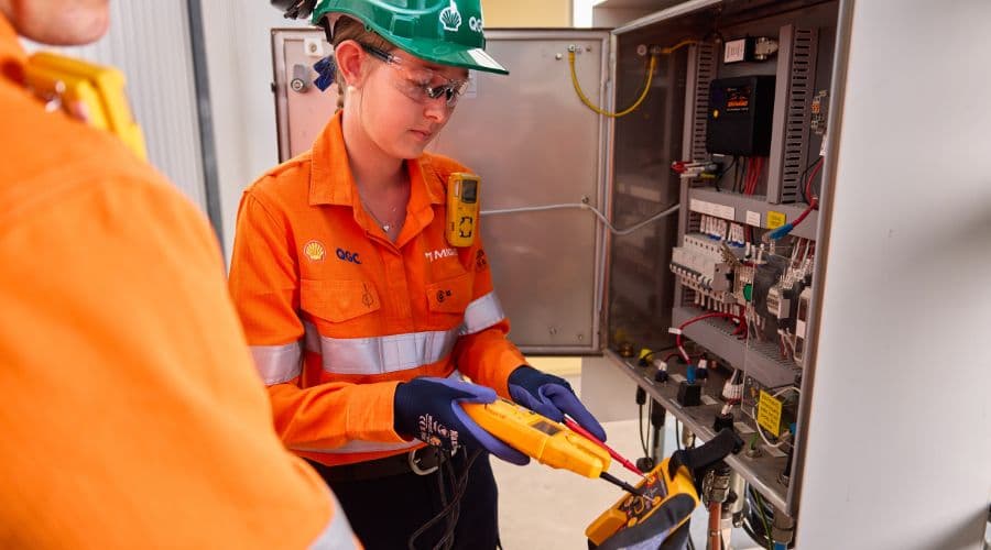MIGAS Electrical and Instrumentation Apprentice Aysha
